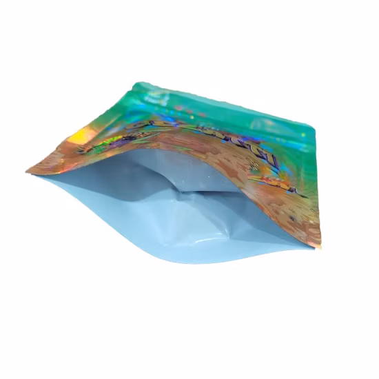 3,5 g 7 g 1 g 1 lb 14 G Muestra gratuita Bolsa de pie impresa personalizada Papel con cierre hermético Bolsas de embalaje gomosas comestibles Bolsa de Mylar de plástico resistente a los niños a prueba de olores