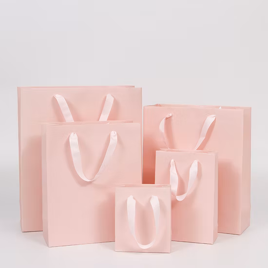 Bolsa de compras de embalaje de regalo para alimentos con servicio de impresión promocional